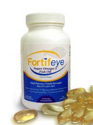 Fortifeye Super Omega 2-4 per day for dry eyes