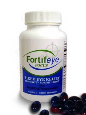 Fortifeye Focus works together with Fortifeye Super Omega at helping to reduce dry and tired eye symptoms.